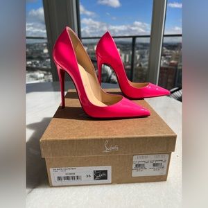 Christian Louboutin So Kate - “Neon Pink”